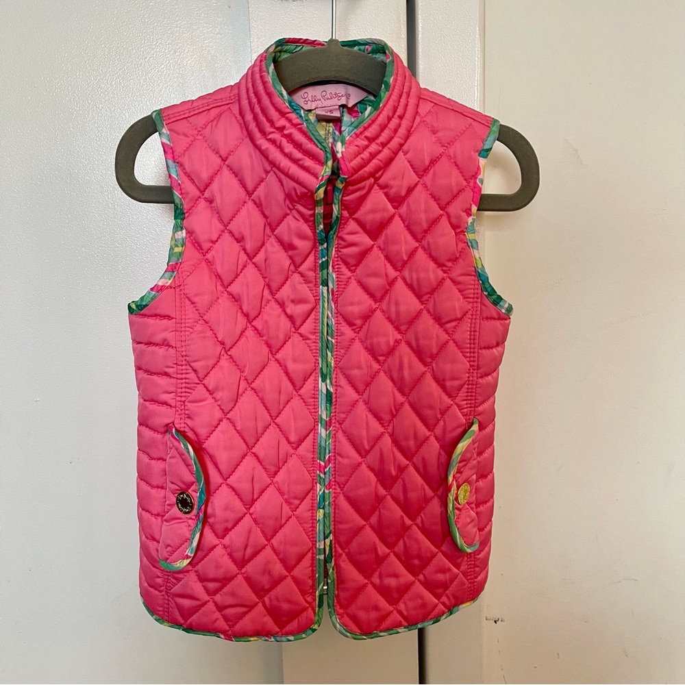 Lilly Pulitzer vest, 2-3T